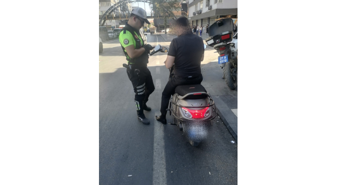 Gaziantep ’te 29 motosiklet trafikten men edildi
