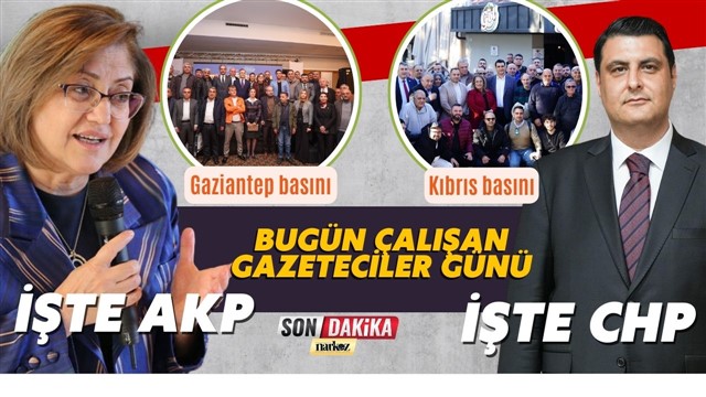 Bugün çalışan gazeteciler günü: İşte AKP, İşte CHP!