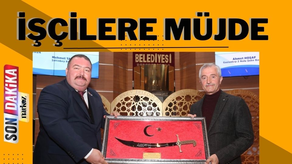 Başkan Tahmazoğlu’ndan İşçilere Ramazan Öncesi Büyük Sürpriz